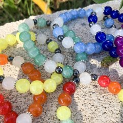 Glass Stone Bracelets