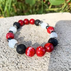 Root Chakra Bracelet - Natural Stone